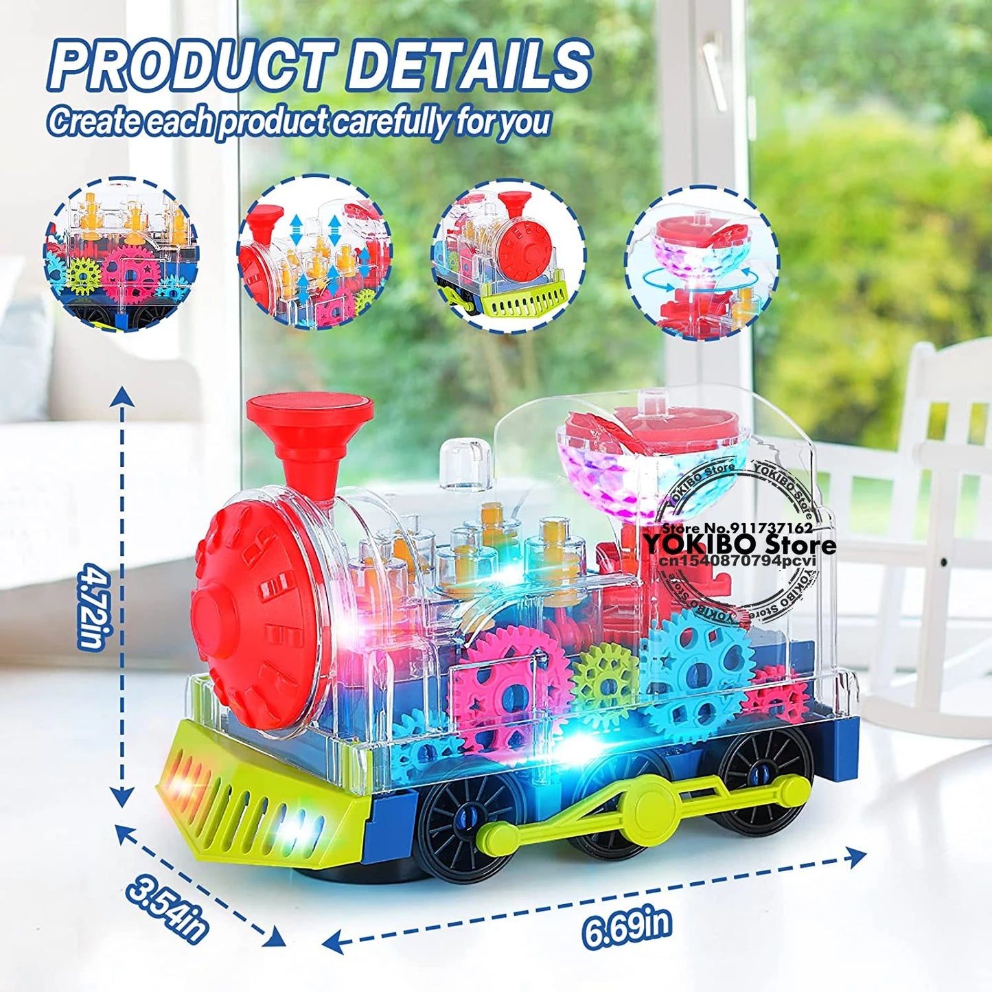 Electric Train Toy