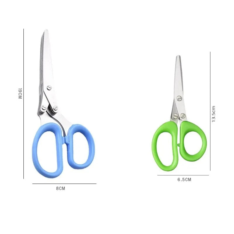 Muti Layers Stainless Steel Scissors