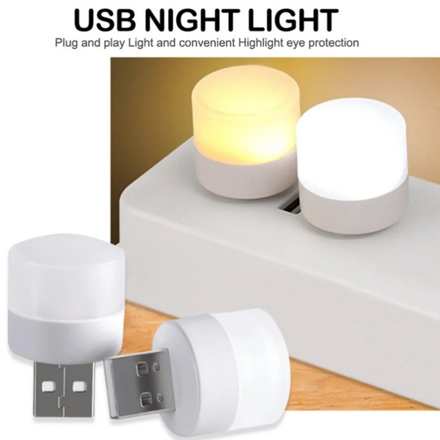 5 Pcs USB LED Night Light