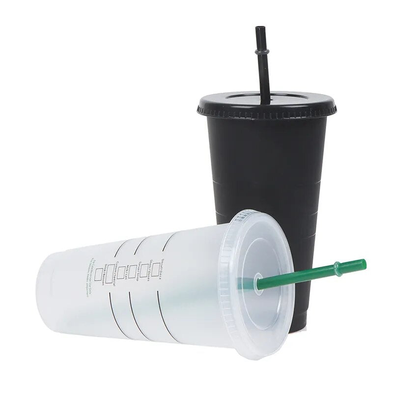 Plastic Coffee Bottle Cup