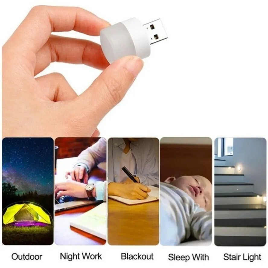 5 Pcs USB LED Night Light