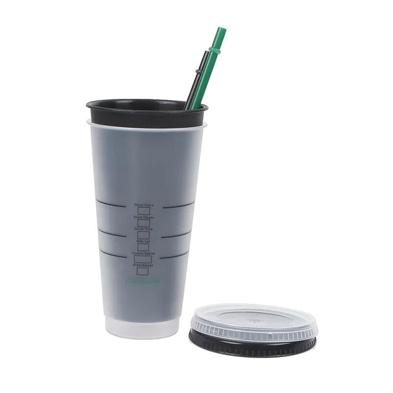 Plastic Coffee Bottle Cup