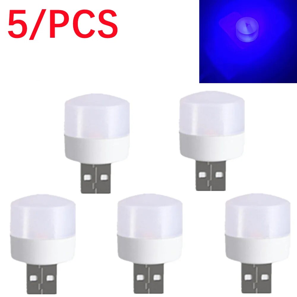 5 Pcs USB LED Night Light