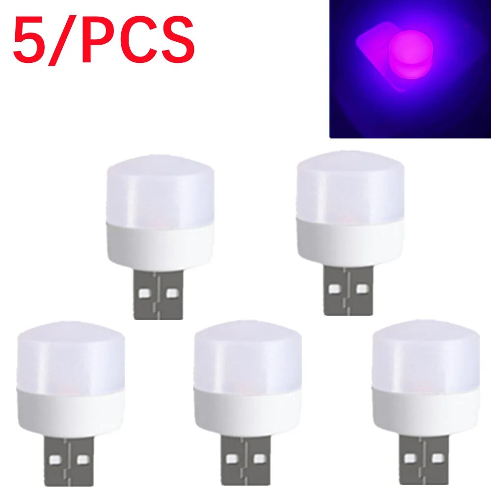 5 Pcs USB LED Night Light